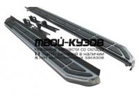 JPGCH11-4A3-N - ПОРОГИ-ПОДНОЖКИ (КОМПЛЕКТ) (ТАЙВАНЬ) Jeep Grand Cherokee WK2 (2011-)