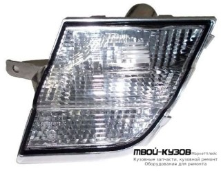 УКАЗ.ПОВОРОТА НИЖН ЛЕВАЯ СТОРОНА В РЕШЕТК (DEPO) БЕЛЫЙ для Nissan MICRA (2003-)