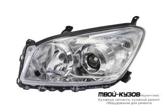 ФАРА ЛЕВАЯ СТОРОНА ПОД КОРРЕКТОР (DEPO) для Toyota RAV4 (2006-)