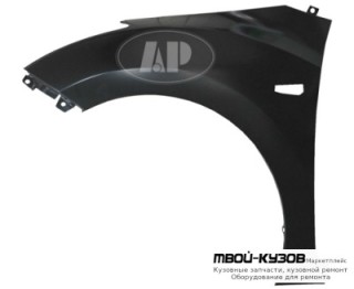 КРЫЛО ПЕРЕДНИЙ ЛЕВАЯ СТОРОНА С ОТВ ПОД ПОВТОРИТЕЛЬ (ТАЙВАНЬ) для Hyundai I30 (2012-)