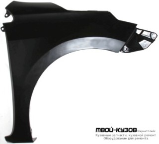 КРЫЛО ПЕРЕДНИЙ ПРАВАЯ СТОРОНА БЕЗ ОТВ ПОД ПОВТОРИТЕЛЬ (ТАЙВАНЬ) для Toyota COROLLA E180 (2013-)