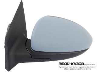 ЗЕРКАЛО ЛЕВАЯ СТОРОНА ЭЛЕКТР С ПОДОГРЕВОМ (POLYWAY) (ASPHERICAL) (ТАЙВАНЬ) для Chevrolet CRUZE (2009-)