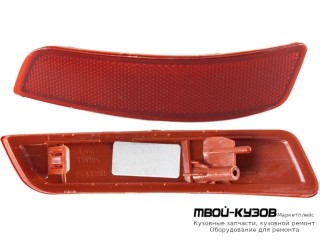 ФОНАРЬ-КАТАФОТ ЛЕВАЯ СТОРОНА В ЗАДНИЙ БАМПЕР (КИТАЙ) для Toyota COROLLA E180 (2013-)