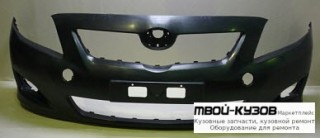 БАМПЕР ПЕРЕДНИЙ БЕЗ ОТВ П/ОМЫВАТЕЛЬ ФАР (СЕДАН) (КИТАЙ) для Toyota COROLLA E150 (2006-) СЕДАН