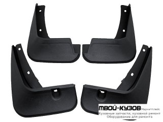 БРЫЗГОВИК ПЕРЕДНИЙ КРЫЛА ЛЕВАЯ + ПРАВАЯ (КОМПЛЕКТ) + ЗАДНИЙ (4 ШТ) (КИТАЙ) для Chevrolet AVEO T300 (2011-)