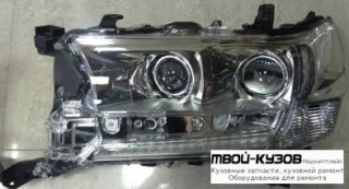 ФАРА ЛЕВАЯ СТОРОНА С СВЕТОДИОДН. МОДУЛЕМ , ЛИНЗОВАННАЯ (DEPO) для Toyota LANDCRUISER 200 (2012-)