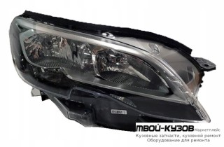 ФАРА ПРАВАЯ СТОРОНА С КОРРЕКТОР (DEPO) для Peugeot TRAVELLER (2016-)