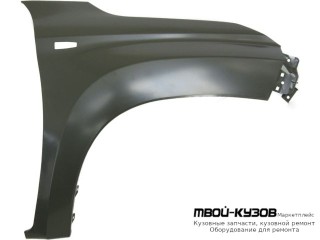 КРЫЛО ПЕРЕДНИЙ ПРАВАЯ СТОРОНА С ОТВ ПОД ПОВТОРИТЕЛЬ (КИТАЙ) для Mitsubishi L200 (2015-)