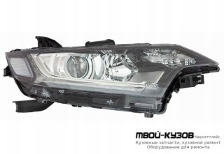 ФАРА ПРАВАЯ СТОРОНА ЛИНЗОВАННАЯ С КОРРЕКТОР , ДИОД (DEPO) для Mitsubishi OUTLANDER (2013-)