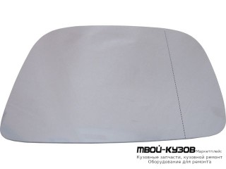 СТЕКЛО ЗЕРКАЛА ЛЕВАЯ СТОРОНА С ПОДОГРЕВОМ (ТАЙВАНЬ) для Volvo XC60 (2008-)
