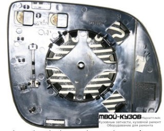 СТЕКЛО ЗЕРКАЛА ЛЕВАЯ СТОРОНА ЭЛЕКТР С ПОДОГРЕВОМ (ASPHERICAL) (ТАЙВАНЬ) для Audi Q5 (2008-2017), Audi Q7 (2006-)