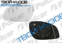 VECTRA С 2002-ВСТАВКА ЗЕРКАЛА ЛЕВАЯ ЭЛЕКТРИКА С ОБОГРЕВОМ