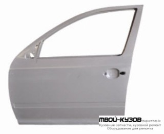ДВЕРЬ ПЕРЕДНИЙ ЛЕВАЯ СТОРОНА (КИТАЙ) для Skoda OCTAVIA (2004-2008)