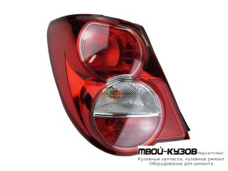 ФОНАРЬ ЗАДНИЙ ВНЕШНИЙ ЛЕВАЯ СТОРОНА (СЕДАН) (DEPO) для Chevrolet AVEO T300 (2011-)