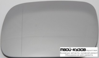 СТЕКЛО ЗЕРКАЛА ЛЕВАЯ СТОРОНА С ПОДОГРЕВОМ (ASPHERICAL) (ТАЙВАНЬ) для Volkswagen TOUAREG (11.2002 - 2010)