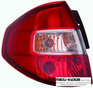 ФОНАРЬ ЗАДНИЙ ВНЕШНИЙ ЛЕВАЯ СТОРОНА (DEPO) для Renault KOLEOS (2008-2016)