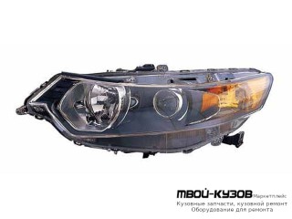 ФАРА ЛЕВАЯ СТОРОНА (КСЕНОН) ПОД КОРРЕКТОР (DEPO) для Honda ACCORD (2008-2012) ЕВРОПА