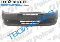 PUNTO 1093-0999 БАМПЕР ПЕРЕДНИЙ ЧЕРНЫЙ