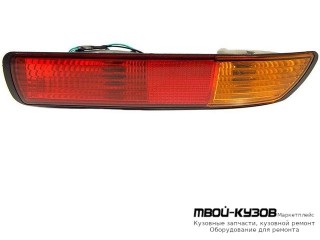 ФОНАРЬ ЗАДНИЙ ВНЕШНИЙ ПРАВАЯ СТОРОНА В БАМПЕР КРАСНЫЙ-ЖЕЛТ для Mitsubishi PAJERO / MONTERO (2000-2002) (2003-)