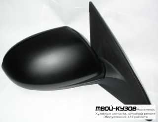 ЗЕРКАЛО ПРАВАЯ СТОРОНА ЭЛЕКТР С ПОДОГРЕВОМ (CONVEX) ГРУНТ (ТАЙВАНЬ) для Mazda 3 (2009-)