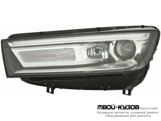ФАРА ЛЕВАЯ СТОРОНА С КОРРЕКТОР (КСЕНОН) ДИОД (DEPO) для Audi Q5 (2017-)