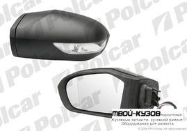 ЗЕРКАЛО ЛЕВОЕ ЭЛЕКТР+ОБОГРЕВ С ПОВОРОТН для W169 09.04-05.08/W245 05.05-06.11