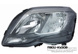 ФАРА ЛЕВАЯ СТОРОНА С КОРРЕКТОР (DEPO) для Mercedes X204 GLK-CLASS (2008-)