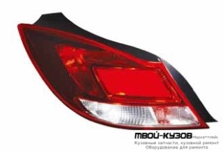ФОНАРЬ ЗАДНИЙ ВНЕШНИЙ ЛЕВАЯ СТОРОНА (СЕДАН) (DEPO) для Opel INSIGNIA (2008-)