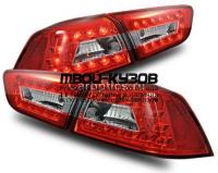 MB361-B9RE4 - ТЮНИНГ-ФОНАРИ (КОМПЛЕКТ) в крыло и в крышку багажника (EAGLE EYES) Mitsubishi Lancer 10 (2007-)