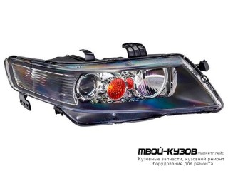 ФАРА ПРАВАЯ СТОРОНА ПОД КОРРЕКТОР ЕВРОПА (DEPO) для Honda ACCORD CL / CM (02.2003-) ЕВРОПА