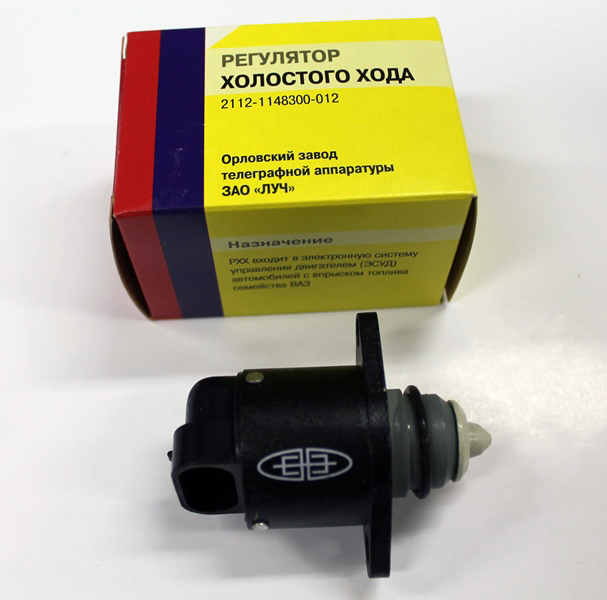 Регулятор холостого хода ВАЗ-2112 толстый клапан (Курган)