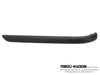 МОЛДИНГ БАМПЕРА ЗАДНИЙ ЛЕВАЯ СТОРОНА (СЕДАН) ЧЁРНЫЙ (ТАЙВАНЬ) для BMW E46 СЕДАН / УНИВЕРСАЛ (05.1998 - 08.2001) (09.2001 - 2003)