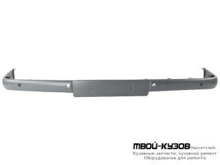 МОЛДИНГ БАМПЕРА ПЕРЕДНИЙ ЦЕНТРАЛ С ОТВ ПОД ДАТЧИКИ ЧЁРНЫЙ (ТАЙВАНЬ) для Mercedes W210 (08.1995 - 08.1999) (09.1999 - 06.2002)