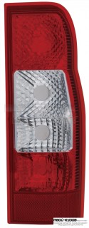 ФОНАРЬ ЗАДНИЙ ПРАВЫЙ КРАСНО-БЕЛЫЙ для TRANSIT 2006-2014