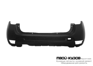 БАМПЕР ЗАДНИЙ ЧЁРНЫЙ (ТАЙВАНЬ) для Renault DUSTER (2010-)