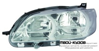 ФАРА ЛЕВАЯ СТОРОНА +/- КОРРЕКТОР (DEPO) для Peugeot 301 (2013-)