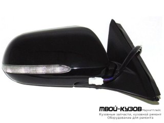 ЗЕРКАЛО ПРАВАЯ СТОРОНА ЭЛЕКТР С ПОДОГРЕВОМ , АВТОСКЛАДЫВ С УКАЗАТЕЛЬ ПОВОРОТА (ASPHERICAL) (ТАЙВАНЬ) для Honda ACCORD CL / CM (02.2003-) ЕВРОПА