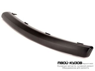 МОЛДИНГ БАМПЕРА ПЕРЕДНИЙ ЛЕВАЯ СТОРОНА ЧЁРНЫЙ (ТАЙВАНЬ) для Ford MONDEO (04.2001-)