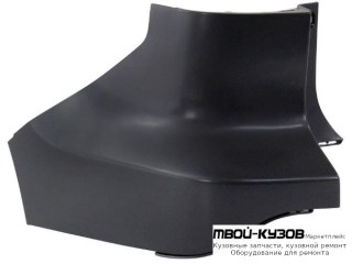 БОКОВИНА БАМПЕРА ЗАДНИЙ ЛЕВАЯ СТОРОНА (КИТАЙ) для Honda CRV (2006-2011)