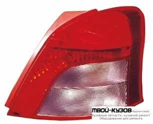 ФОНАРЬ ЗАДНИЙ ВНЕШНИЙ ПРАВАЯ СТОРОНА (DEPO) для Toyota YARIS (08.2005-)