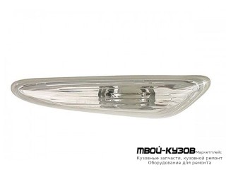 ПОВТОРИТЕЛЬ ПОВОРОТА В КРЫЛО ЛЕВАЯ СТОРОНА (DEPO) для BMW E87 (2003-), BMW E90 СЕДАН / E91 УНИВЕРСАЛ (3 SERIES) (2004-)