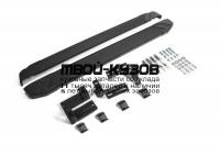 F173ALB.5705.4 - ПОРОГИ-ПОДНОЖКИ (КОМПЛЕКТ) Black (RIVAL) Toyota Rav4 (2015-)