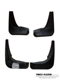 БРЫЗГОВИК ПЕРЕДНИЙ КРЫЛА ЛЕВАЯ + ПРАВАЯ (КОМПЛЕКТ) + ЗАДНИЙ (4 ШТ) (КИТАЙ) для Chevrolet CRUZE (2009-)