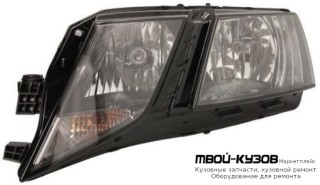 ФАРА ЛЕВАЯ СТОРОНА С КОРРЕКТОР , ДИОД , (TYC) для Skoda OCTAVIA (2017-2019)