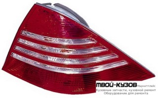 ФОНАРЬ ЗАДНИЙ ВНЕШНИЙ ПРАВАЯ СТОРОНА П/ ДИОД (DEPO) для Mercedes W220 (10.1998-)