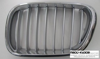 РЕШЕТКА РАДИАТОРА ЛЕВАЯ СТОРОНА ТИТАН (ТАЙВАНЬ) для BMW E53 X5 (1999-2004.2004 - 2006)