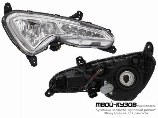 ФАРА ПРОТИВОТУМАННАЯ ПРАВАЯ СТОРОНА ДИОД (КИТАЙ) для Hyundai SOLARIS (2011-)