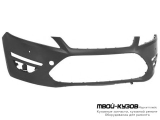 БАМПЕР ПЕРЕДНИЙ С ОТВЕРСТИЯМИ ПОД ОМЫВАТЕЛЬ ФАР ПОД ДАТЧИКИ ГРУНТ (ТАЙВАНЬ) для Ford MONDEO (04.2007-)