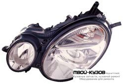 ФАРА ЛЕВАЯ СТОРОНА ЛИНЗОВАННАЯ (КСЕНОН) (DEPO) для Mercedes W211 (07.2002-)