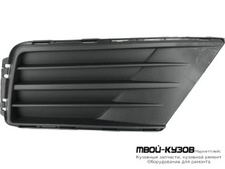 РЕШЕТКА БАМПЕРА ПЕРЕДНИЙ ПРАВАЯ СТОРОНА (КИТАЙ) для Volkswagen CADDY (2010-)